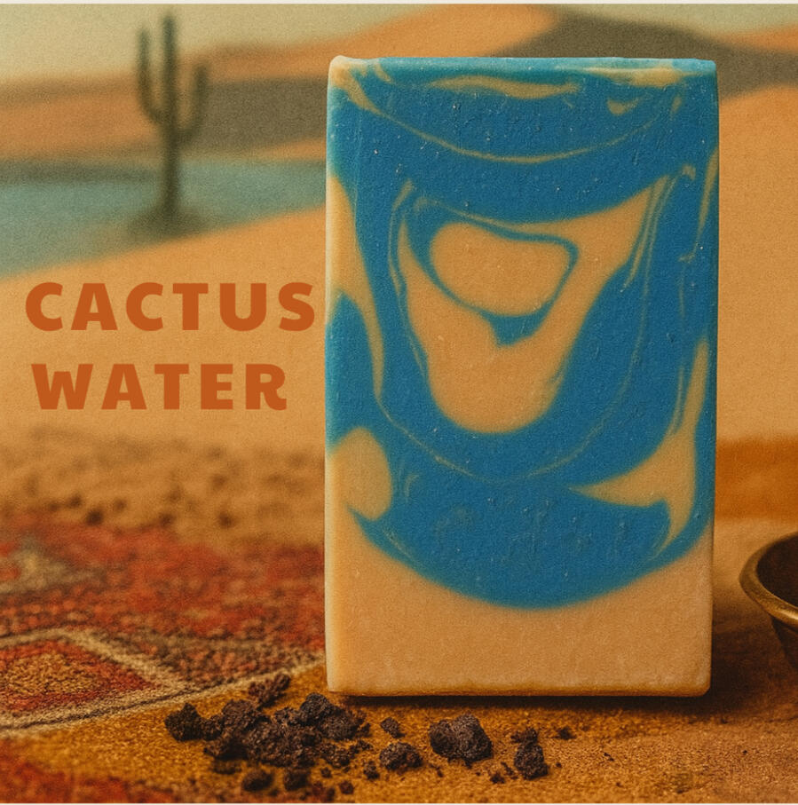Light, refreshing aqua bar with gentle desert-inspired textures