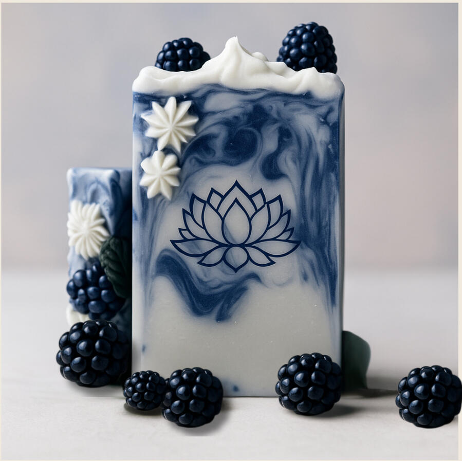 Deep-toned bar with berry hues and a sultry fruit scent.